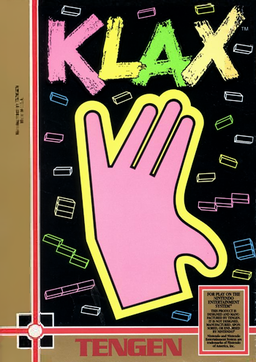 Klax (USA) (Beta) (Unl) box art
